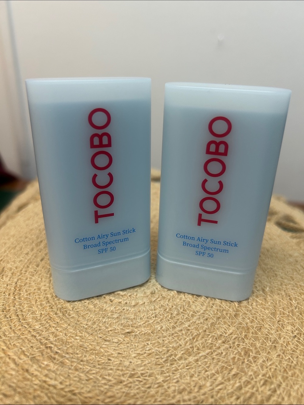 Set of 2 Cotton Airy Sun Stick SPF 50